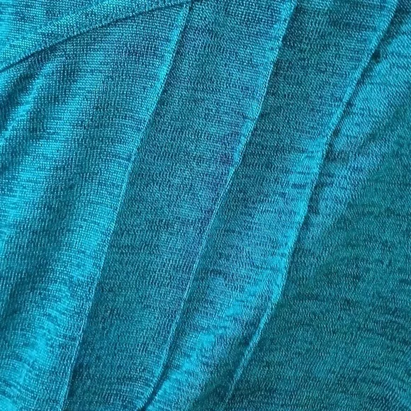 Free People Killer Queen Tee Top in shimmer green St. Patricks Day M - Picture 4 of 12